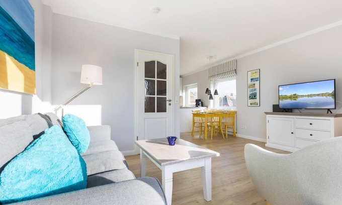 Wenningstedt-Braderup Apartment | C-haus Carola. App 13 - Helle und Moderne 3-zimmer Ferienwohnung mit ca. 65 m² in Zentraler Lage,