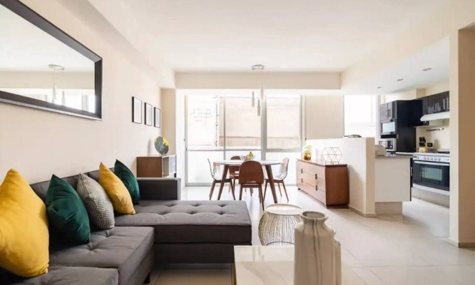 Cuauhtemoc Apartment | C201- 2BR/2BTH - One Bedroom Apartment, Sleeps 5