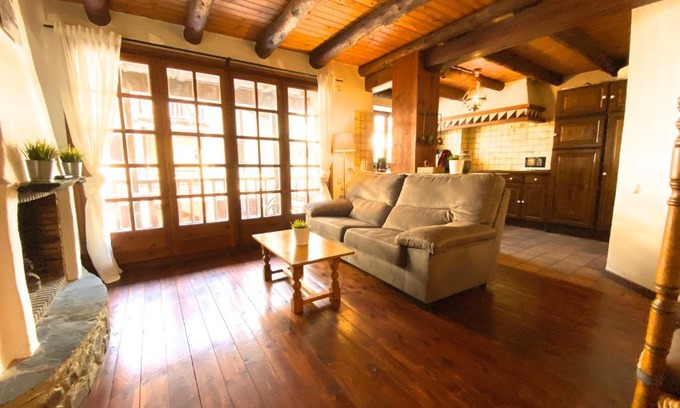 Mas de Ribafeta Apartment | C3 Bordes d'Arinsal, Rustico con Chimenea, Arinsal, Zona Vallnord