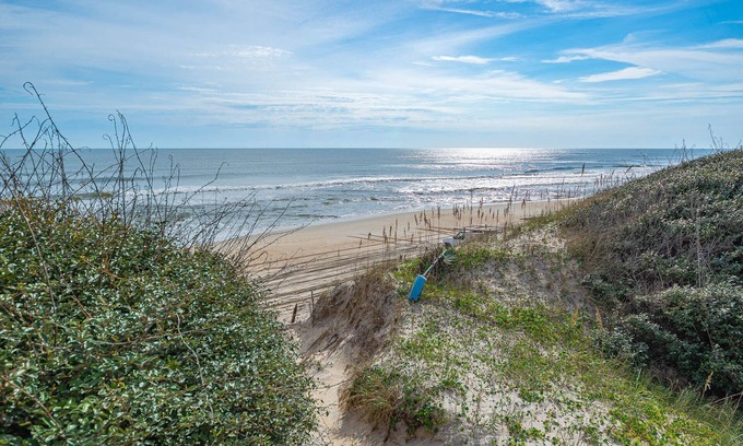 Carova Beach House | C9001 Beyond The White Breakers. 4x4, Oceanfront, Pool, Pet Friendly.