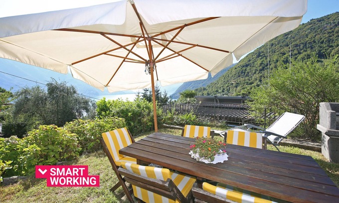 Visgnola Apartment | Ca' del Doss con giardino vista lago