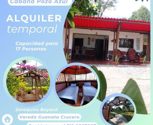 Zetaquira Villa | Cabaña pozo azul