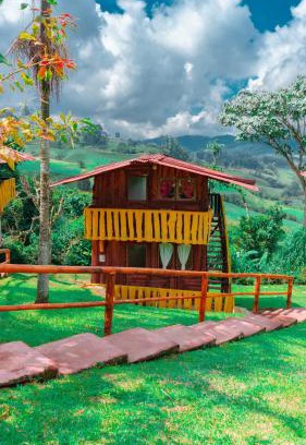 Santa Rosa de Cabal House | Cabañas/glamping monaco