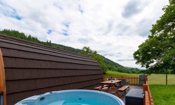Dinas Mawddwy Ski Chalet | Caban Clyd in Machynlleth
