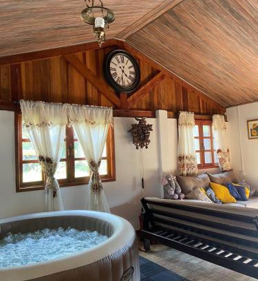 Guararema Apartment | Cabana com Jacuzzi em Guararema