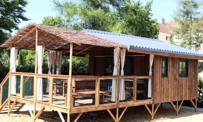 Chisseaux House | Cabane Lodge duo SPA (17 m² - 1 bdrm) 2 people