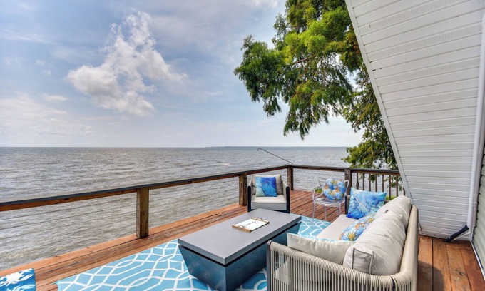 Albemarle Sound Cabin | Cabin on Albemarle Sound w/Dock & 2 Kayaks