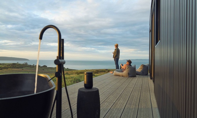 Willoughby Cabin | CABN Kangaroo Island Ocean View Private Off Grid Luxury Accommodation