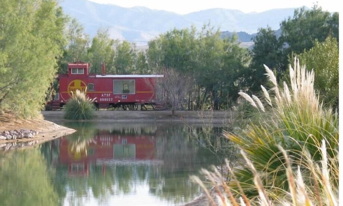 Newberry Springs Apartment | Caboose on the Lake