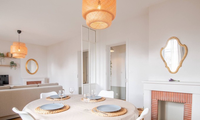 La Fuye-Velpeau Apartment | Cadre idyllique près de la gare