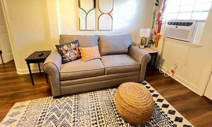 Lafayette Apartment | Cajun Stays - Mid-city Bungalow Pool and Sauna