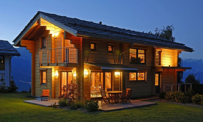 Saint-Pierre-de-Clages Ski Chalet | Calin - 8 pers - sauna - très ensoleillé