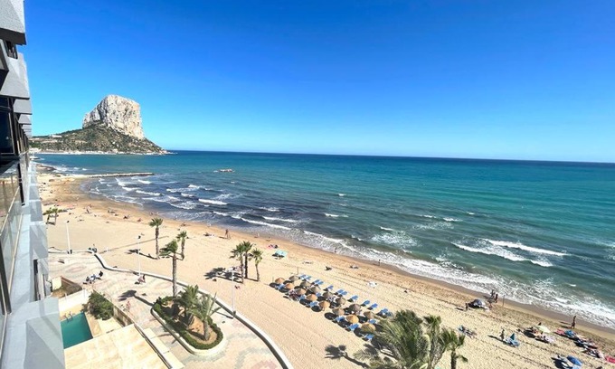 Calpe City Center Apartment | Calpemar 8 Sea View First Line Arenal Beach