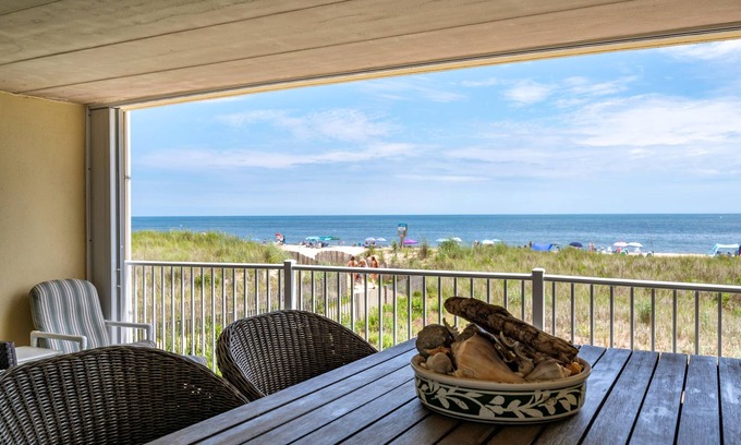 Midtown Ocean City Condo | Calypso Condominiums unit 101 Ocean City Maryland condo rental