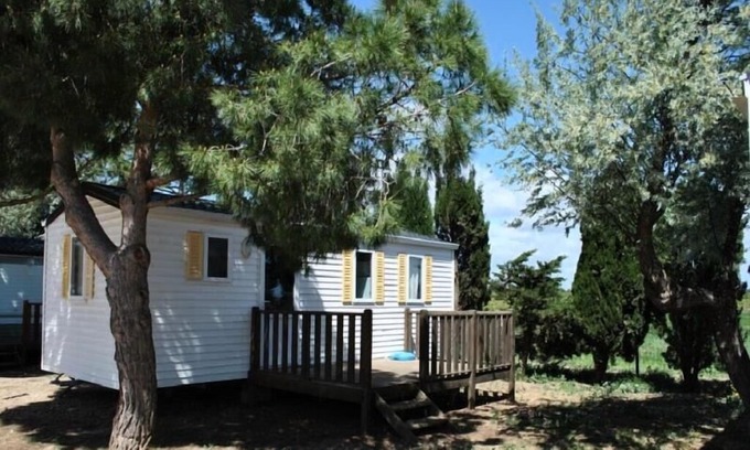 Bollene House | Camping La Simioune *** - Mobile home Cigale 3 rooms 4 persons