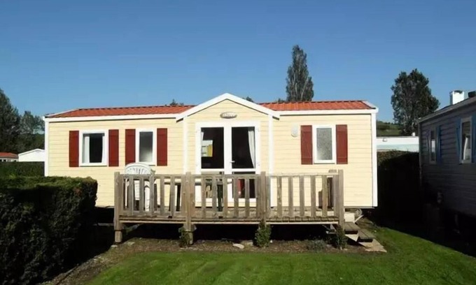 Hautot-sur-Mer House | Camping Le Marqueval* - 4 room mobile home for 6 people