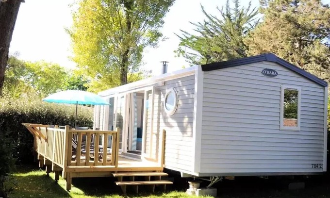Nevez House | Camping Le Raguenès Plage* - Mobile Home Premium 3 Rooms 4/5 People