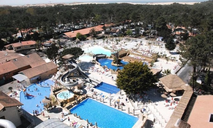 Messanges House | Camping Le Vieux Port ***** - Family 3 room mobile home 5/6 people