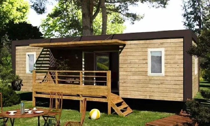 Plouharnel House | Camping Les Bruyères* - Mobile Home Alizé 3 Rooms 4/6 People