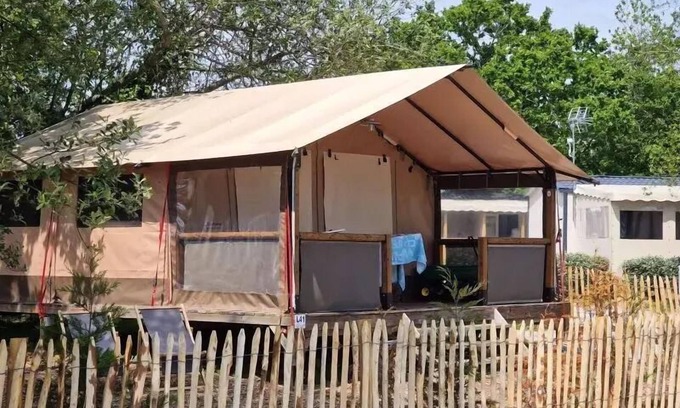 Sallertaine House | Camping Les P'tites Maisons dans la Prairie* - 3-room lodge for 5 people without sanitary facilities