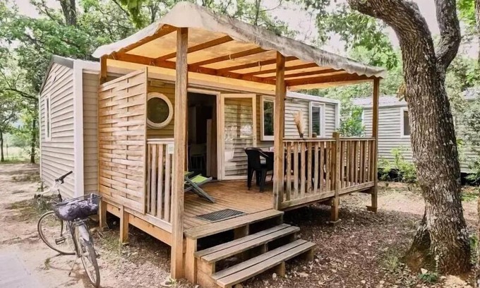 Apt House | Camping maeva Escapades Le Domaine des Chênes Blancs * - Cozy Mobile Home 4 Rooms 6 People Air Conditioned