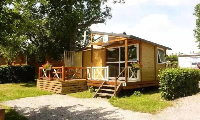 Licques Ski Chalet | Camping Pommiers Des 3 Pays**** - Chalet Tonga 3 Rooms 4 People
