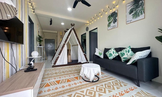 Brinchang Apartment | Camping Styles 3 Emerald Avenue Cameron Highlands 10Pax 117 Wifi