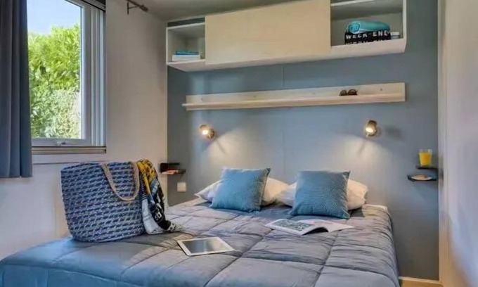 Ploemeur House | Campsite Pen Palud * - Mobile home RELAX - 2 bedrooms - Integrated terrace 26m2 4 people