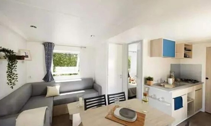 Saint-Florent House | Campsite U Pezzo* - Premium air-conditioned mobile home 3 rooms 4/6 people