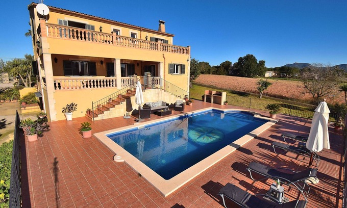 Cas Concos Villa | Can Claret Gran 176 wonderful villa with private pool, large terrace, air conditioning and WiFi