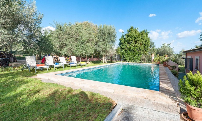 Alaro Villa | Can Lluc with private pool and children's playground