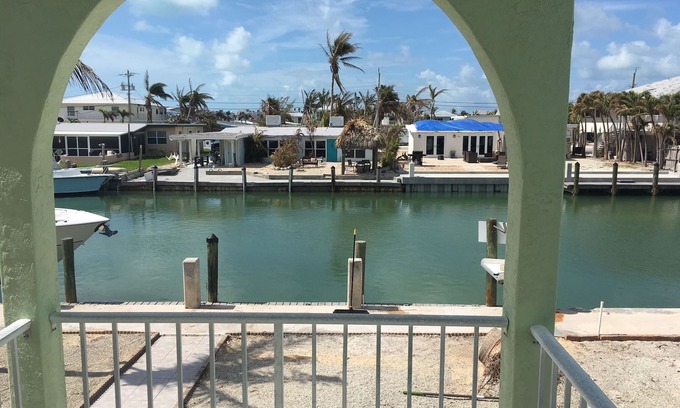 Key Colony Beach Condo | Canal side location with beach & pool club membership!