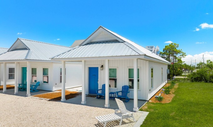 Port St. Joe House | Cape Cottages - Scallop - Pet Friendly, Pool, Dedicated Beach and Bay Access
