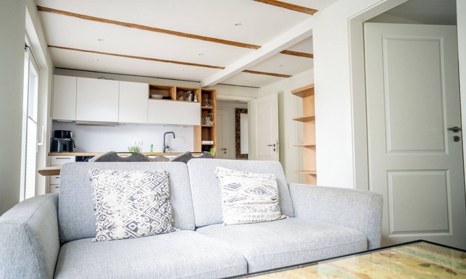 Born auf dem Darss Apartment | Captain Ahoy! Feel-good atmosphere in the Kapitänshaus- Apartment Kammer