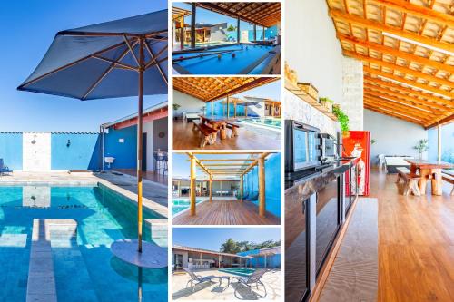 Pirenopolis House | Casa 16 pessoas Piscina c/prainha e hidro