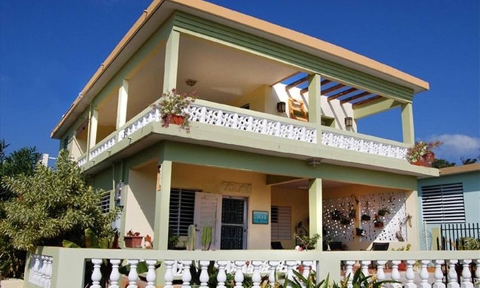 Esperanza Apartment | Casa Almendro Caribbean Views, Walk to Esperanza, Vieques Restaurants & Beaches!