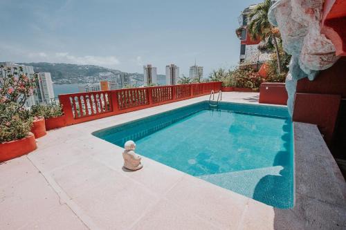 La Condesa House | Casa con alberca con vistas a la bahia