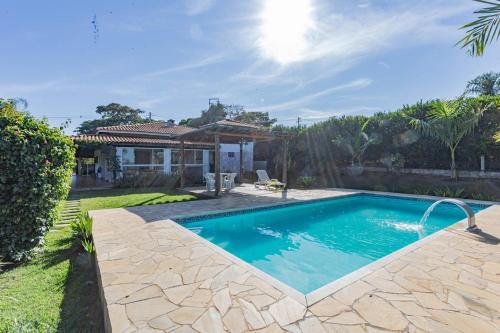 Porto Feliz House | Casa de Campo c Piscina e Wi-Fi em Gramadinho