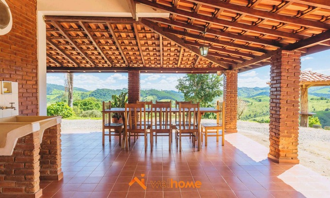 Lindoia House | Casa de campo com piscina em Lindóia