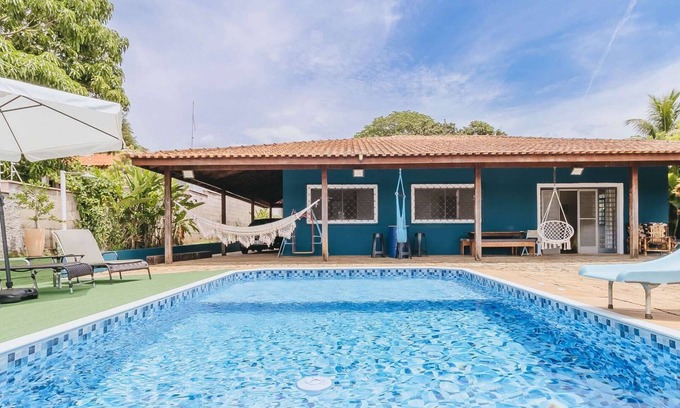 Jardim Helena House | Casa em Americana com piscina e lazer completo