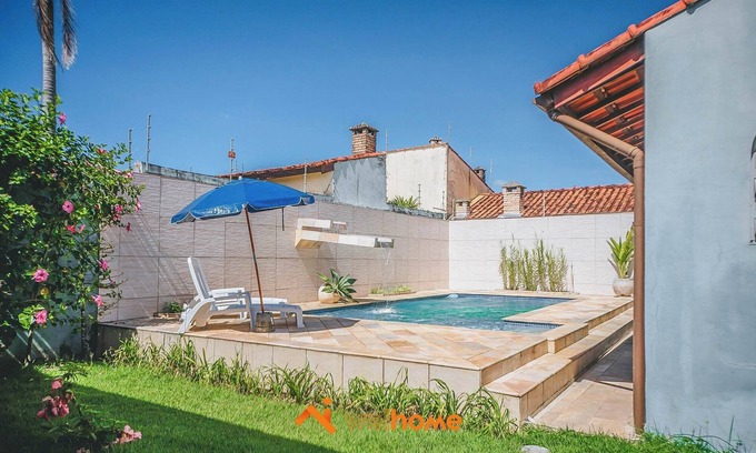 Cibratel II House | Casa em Itanhaém: seu refúgio a 270m da praia