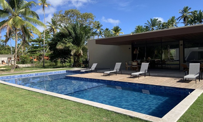 Morro de Sao Paulo House | Casa Estrela do Mar - Comfort and style in the best location on the Fourth Beach in MSP