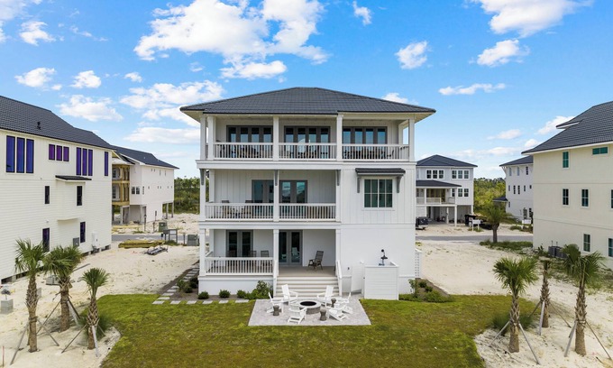 Bay County House | Casa Feliz: New Construction, Gulf Views, Multiple Living Areas, Pet-Friendly