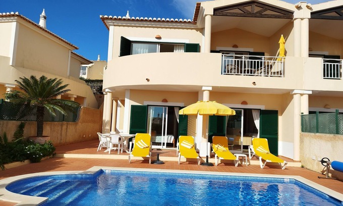 Luz Villa | Casa Gemeas in Luz with ocean views, private pool - 10 mins walk to the beach