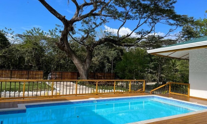 Manzanillo House | CASA HACHE-Newly built modern home with pool, 5 min walk to the beach!