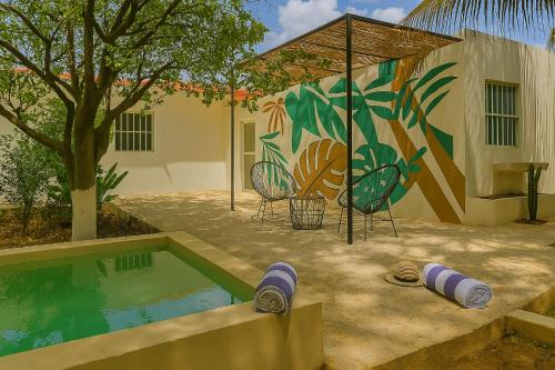 Merida Municipality House | Casa Itzam por Paseo de Montejo - Merida - AA,WiFi