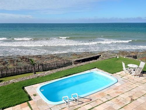 Taiba House | Casa Jangada - Incrível vista mar com Piscina e a melhor localização na Beira Mar da Taíba