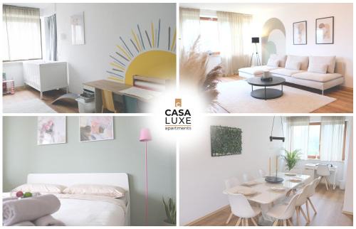 Guenzburg Apartment | CASA LUXE - 120qm - Zentral - Familienfreundlich - Parkplatz - 5km zum Legoland