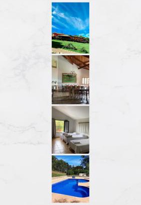 Pedra Bela House | Casa na FAZENDA para até 35 hóspedes, 10 suítes, PISCINA, churrasqueira, internet 400MB, PESCA, cavalos e vaca de LEITE
