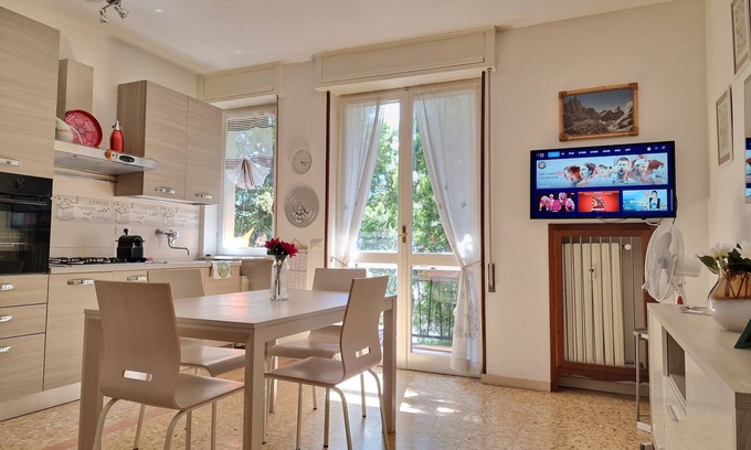 Abbadia Lariana Apartment | Casa Orso - Romantic Stay by Lake Como - Central - Walk to Beach & Trails